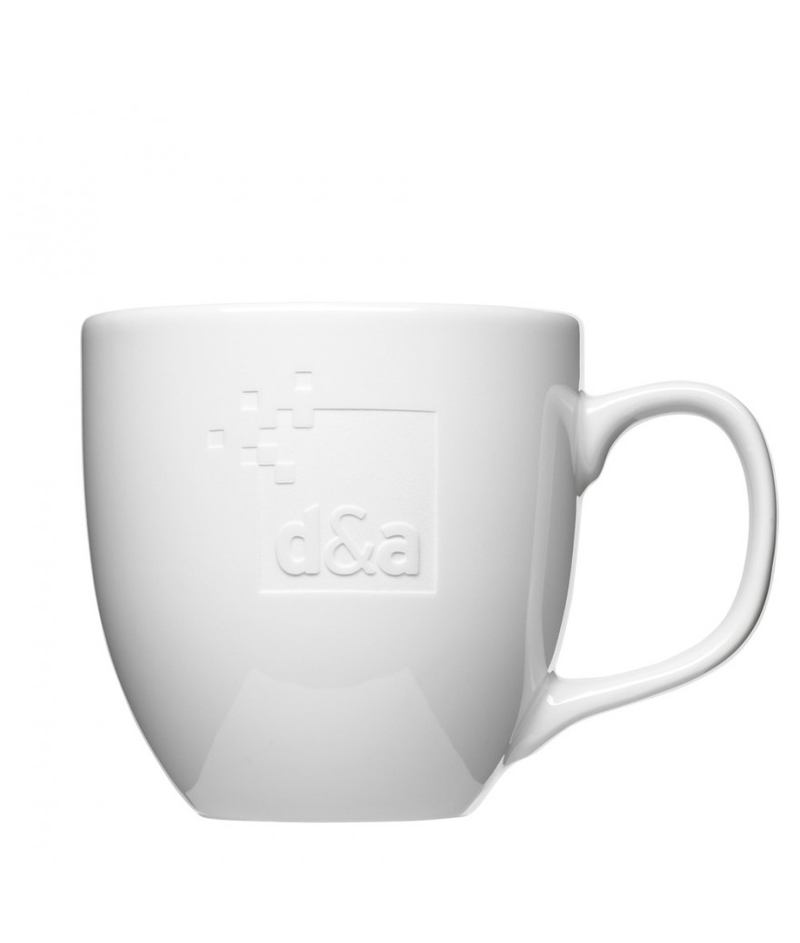 Tasse jumbo en porcelaine gravée 400ml