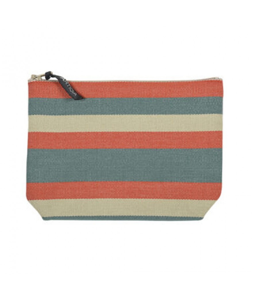 Trousse en toile d'espadrille