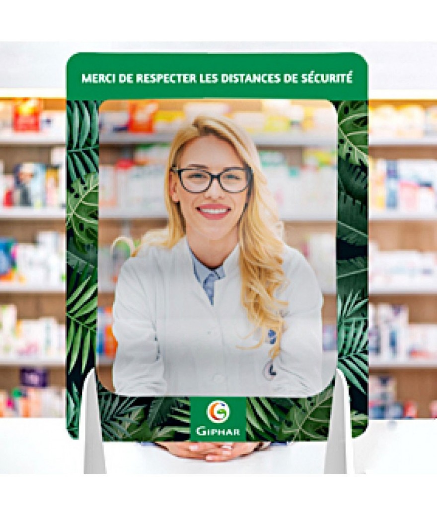 Barrière de protection comptoir