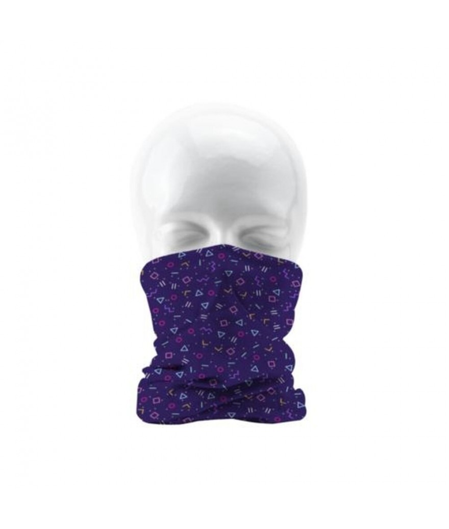 Bandana tour de cou en RPET avec marquage