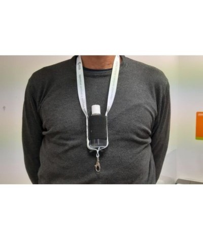 Tour de Cou Porte Desinfectant matière recyclée