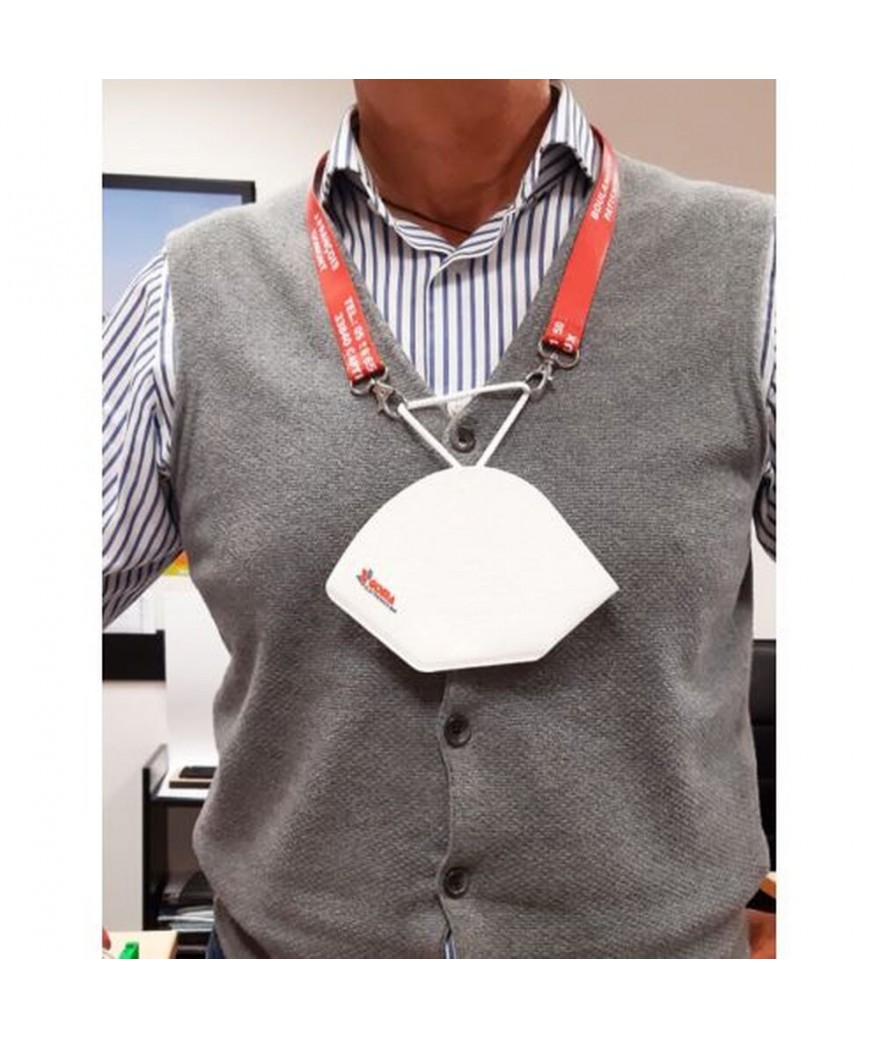 Tour de Cou Porte Masque matière recyclée