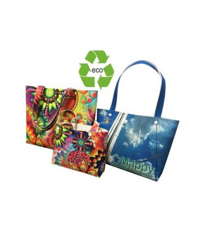 Sac matière recyclée avec bandoulière