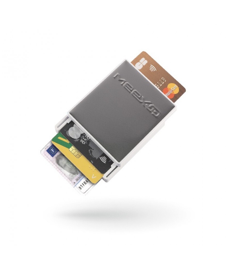 Porte-cartes sans contact aluminium anodisé - Made in France