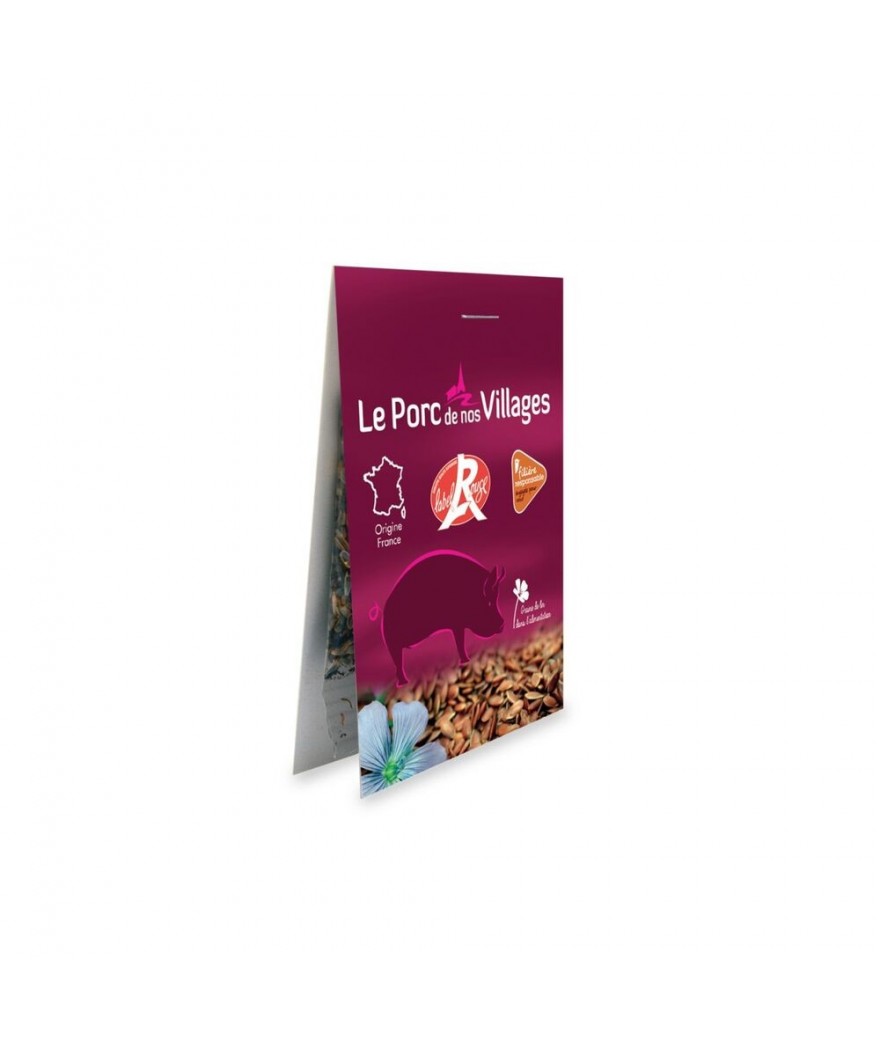 Graines de fleurs sous sachet bio et compostable - Made in France