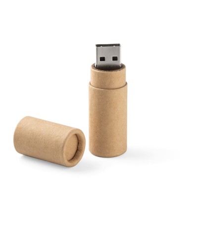 Clé USB tube en carton