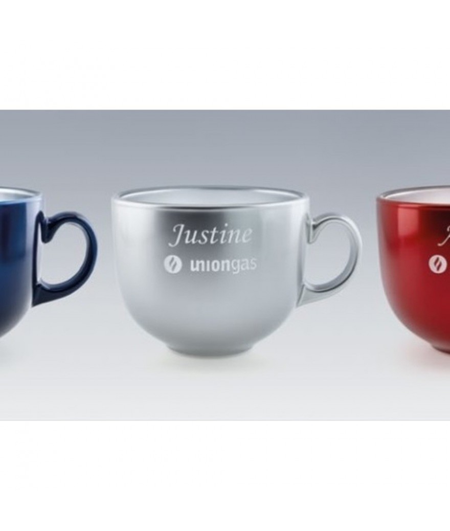 Tasse jumbo 500 ml gravée au laser - Made in France