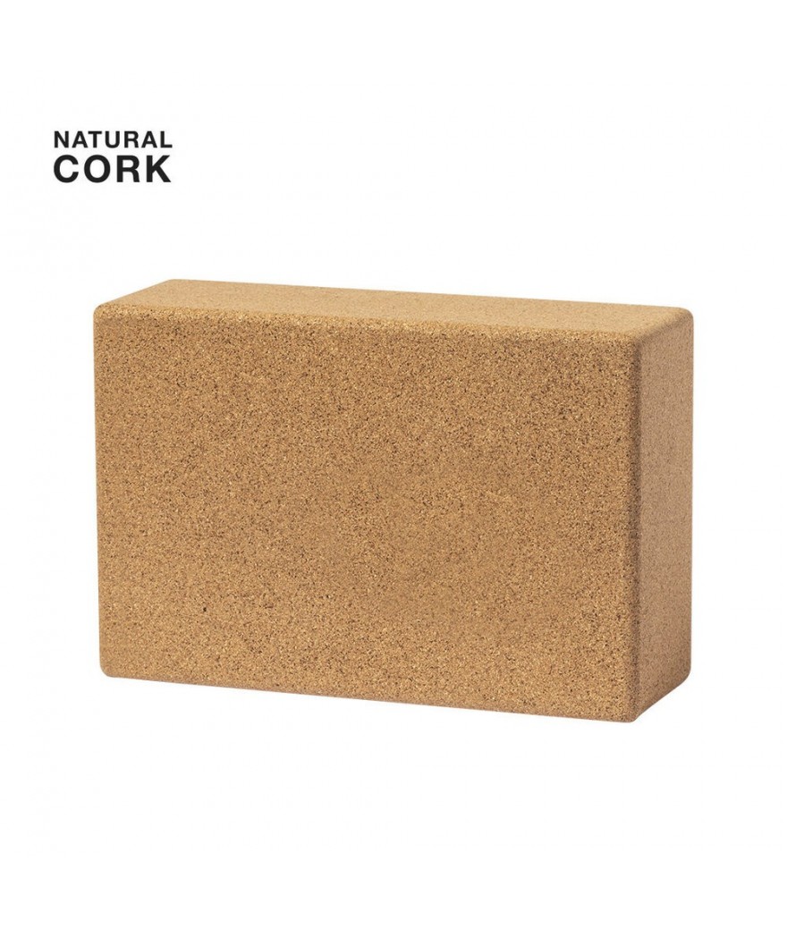 Brique yoga en liège naturel