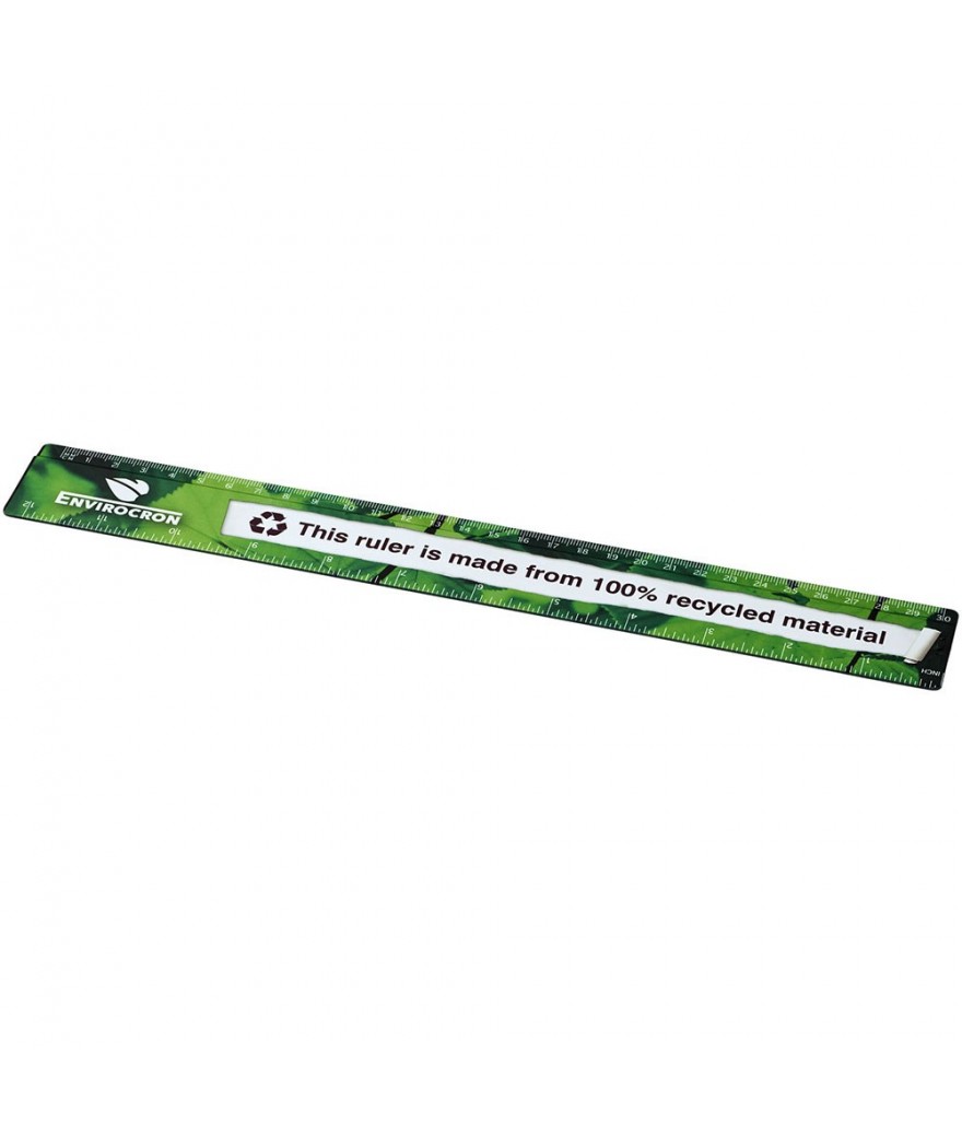 Règle 30 cm 100 % plastique recyclé