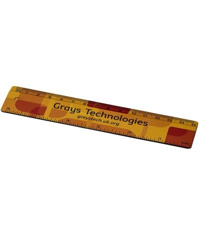 Règle 15 cm 100 % plastique recyclé