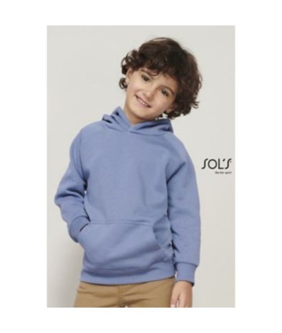 Sweat shirt Bio & polyester recyclé enfant
