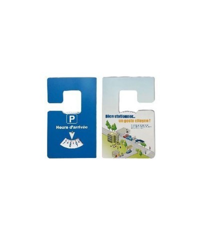 Disque de stationnement accroche rétroviseur