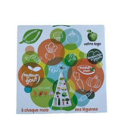 Disques Fruits et Légumes de saison