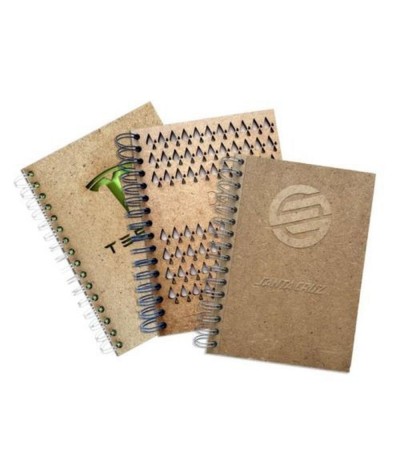 Carnet bois spirale A5 - Made in France