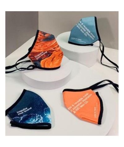 Masque haute qualité rPET Oeko-tex - Made in Europe