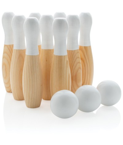 Jeu de quilles en bois