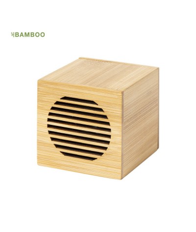 Enceinte bambou Bluetooth rechargeable USB