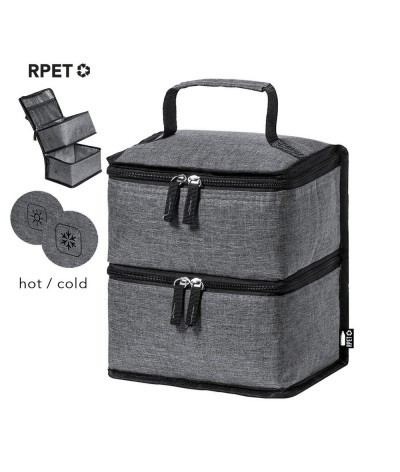 Glacière recyclée rPET 2 compartiments