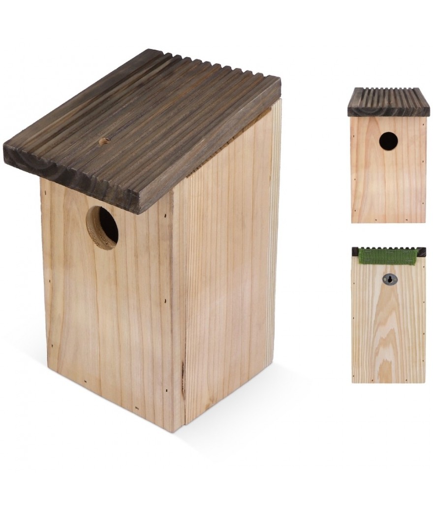 Nichoir rustique bois