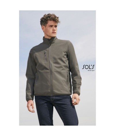 Veste softshell recyclée homme