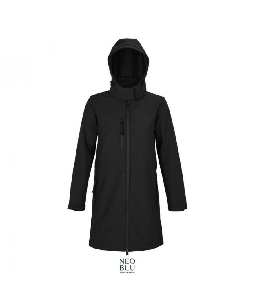 Manteau softshell recyclé femme