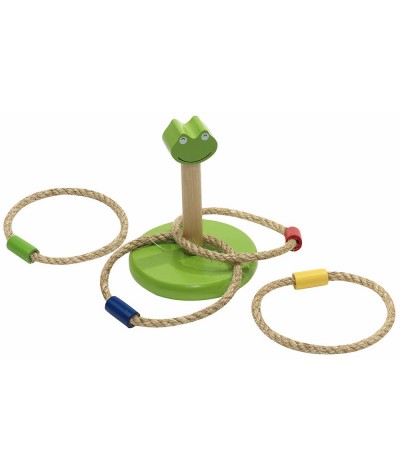 Jeu d´anneaux Grenouille