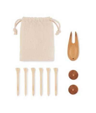 Accessoires de golf bambou