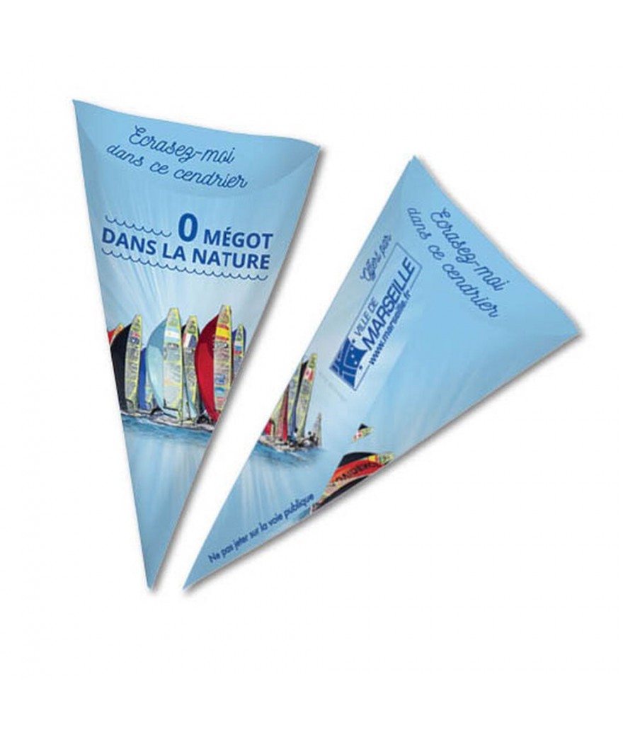 Cendrier de plage biodégradable