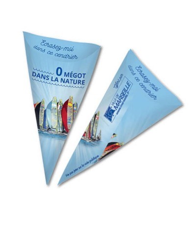 Cendrier de plage biodégradable