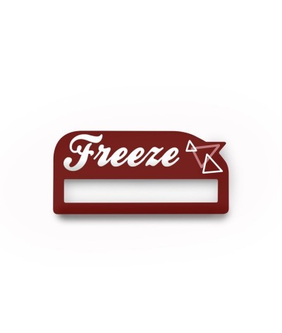 Badge à fenêtre épingle ou aimant - Made in Europe