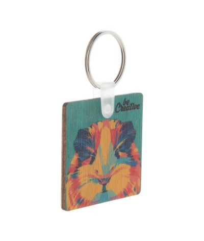 Porte-clés en bois wood'c