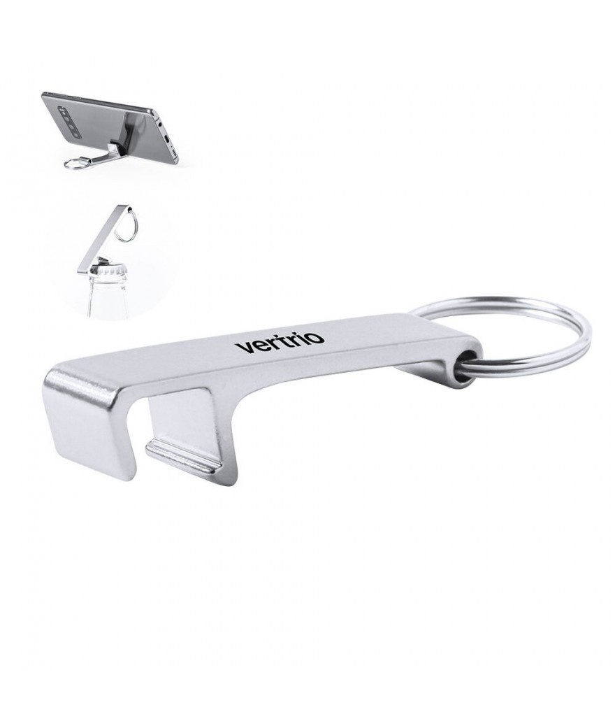 Support mobile porte-clés multifonction aluminium