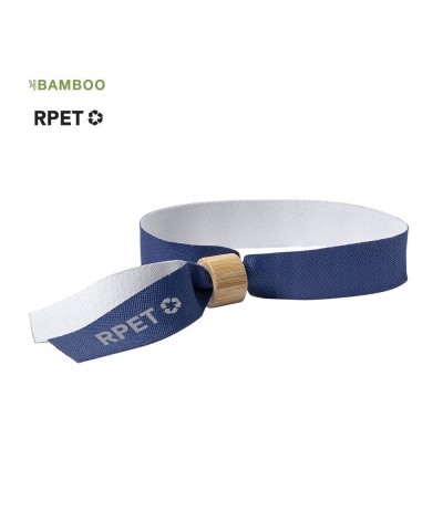 Bracelet d’identification recyclé avec sécurité avec bambou