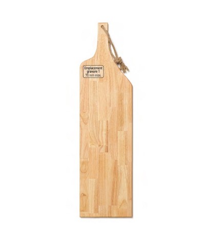 Planche à découper et servir bois 100 cm - Made in France