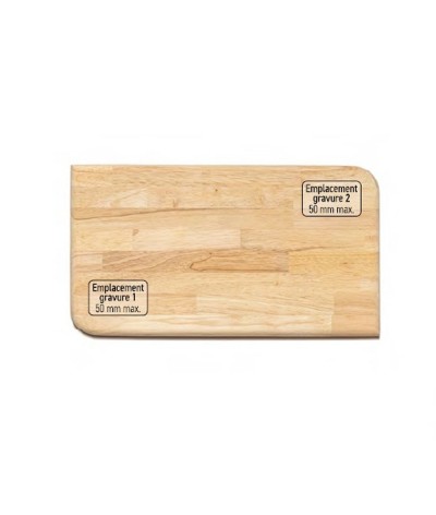 Planche à découper et servir bois 40 cm - Made in France