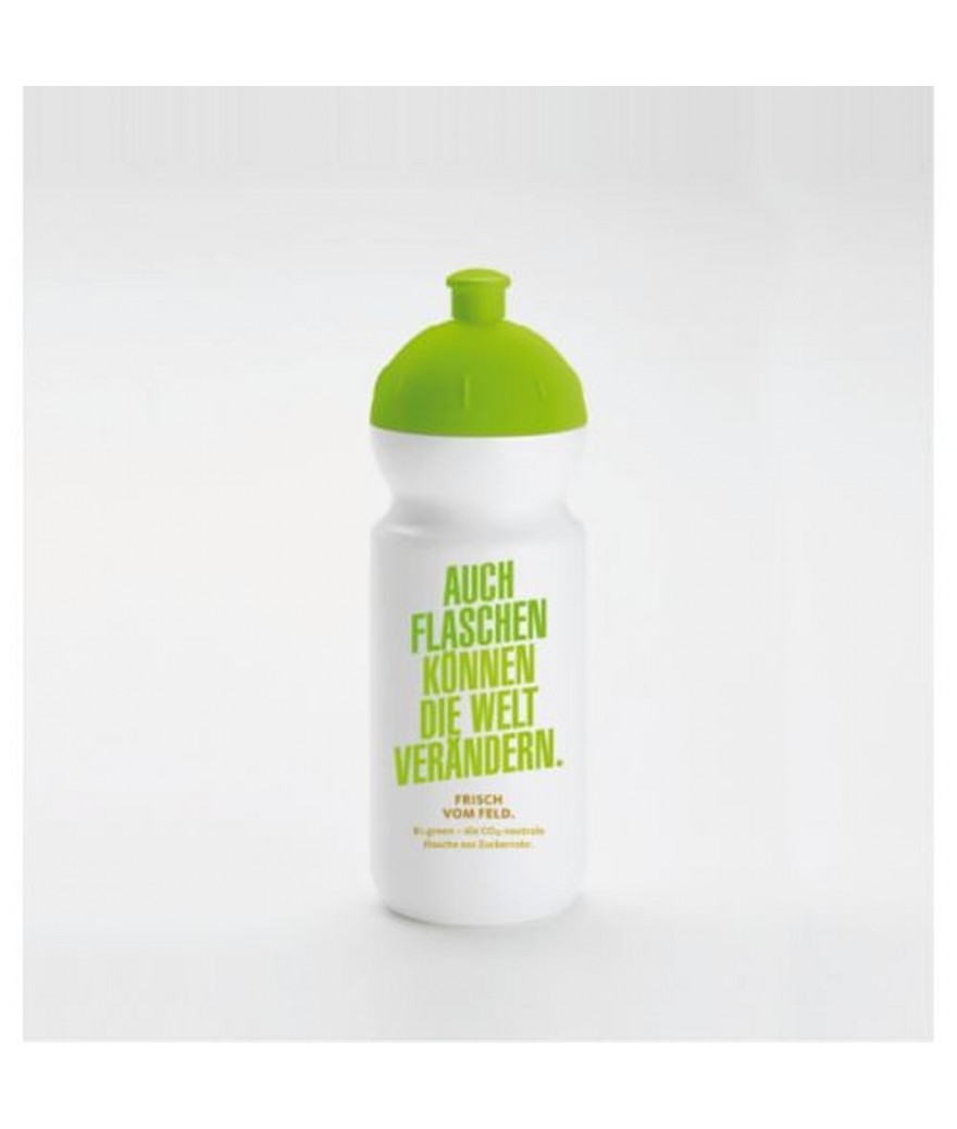 Bidon de sport neutre en CO² à base de canne à sucre - Made in Europe